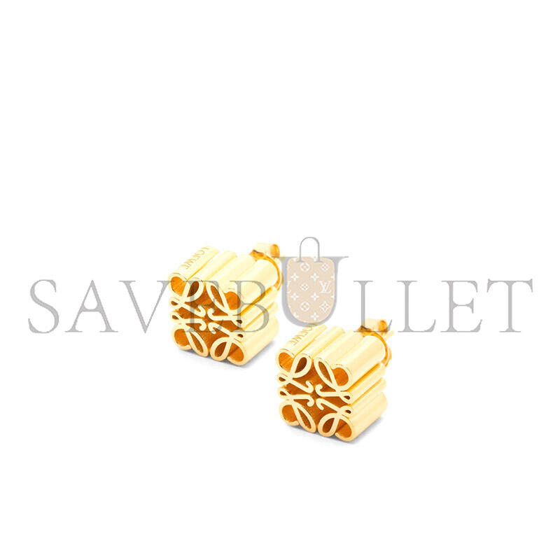 L0ew* anagram stud earrings in sterling silver j821239x04-8130